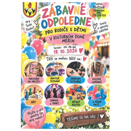 Zábavné odpoledne pro rodiče s dětmi