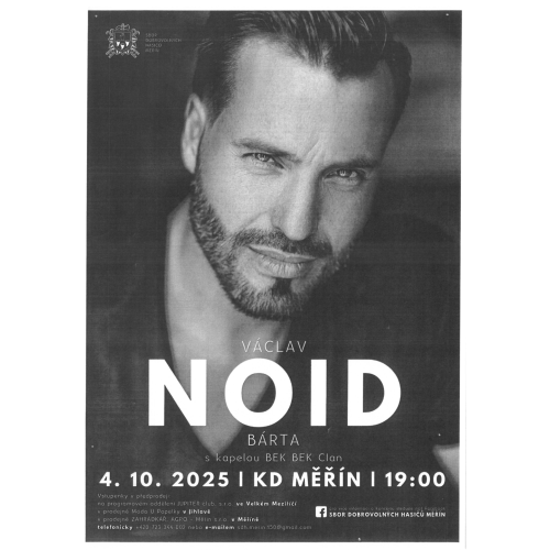 Koncert Václav Noid Bárta s kapelou BEK BEK Clan