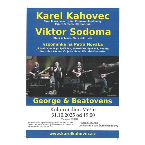 Večer se skupinou BEORGE & BEATOVENS